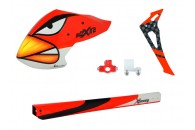 Airbrush Fiberglass Angry Bird Fuselage - BLADE MCPX BL2